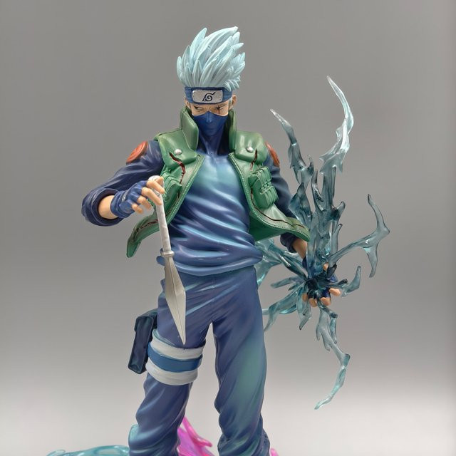 Bandai Naruto Hatake Kakashi Actionfigur, PVC-Statue, 24cm - Bild 1