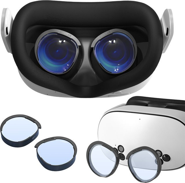 ALLOYSEED Anti-Blau Licht Linsen Ersatz für Meta Quest 3S VR Gläser und Zubehör - Bild 1