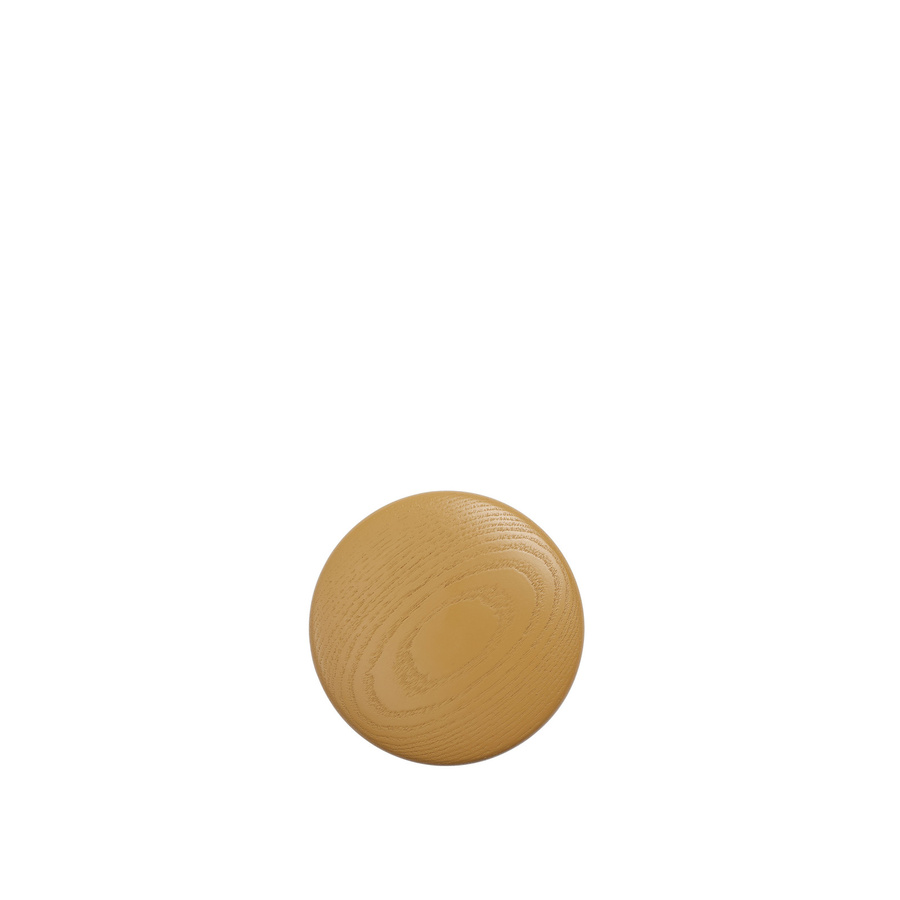 Muuto Dots Wood Wandhaken aus Holz in Orange und Braun mit mattem Finish - Bild 2