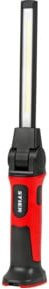 STIER COB Akku Arbeitsleuchte Premium in Rot mit 1150 Lumen, dimmbar und magnetisch - Bild 1