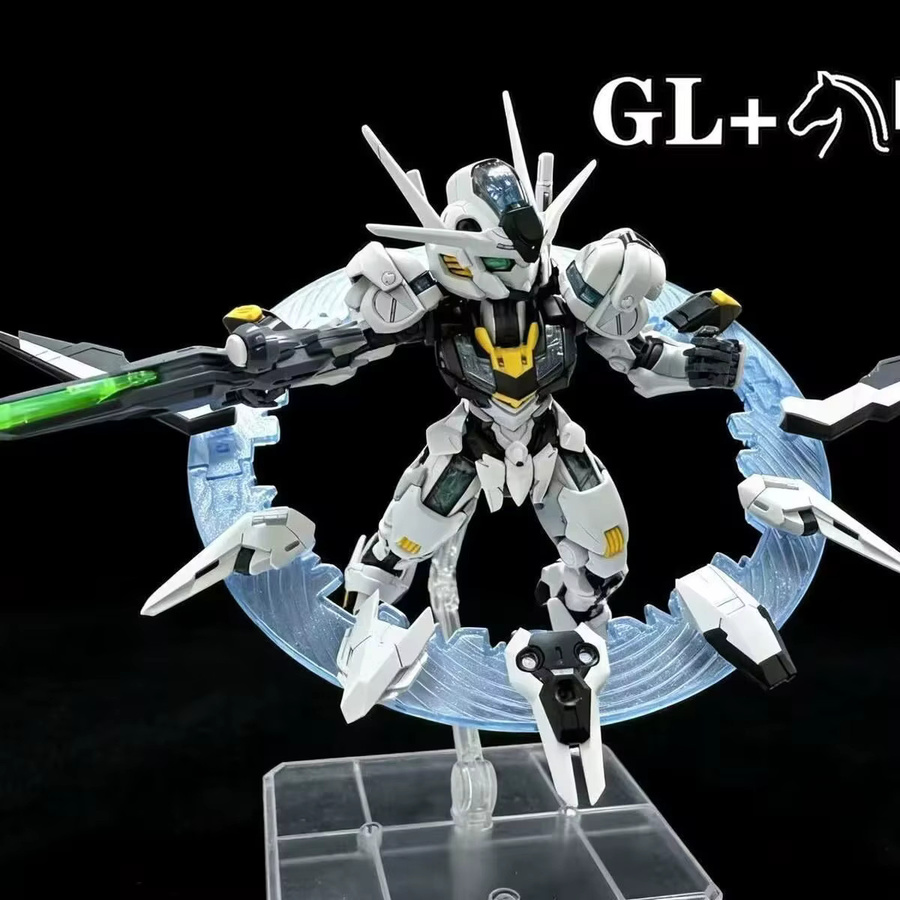 Bandai MGSD Xvx-016 Aerial, Modellbausatz, Actionfigur, Schwarz, Plastikmodell - Bild 3