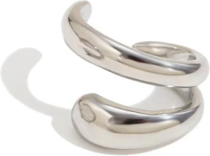 Yerik Ohrclip Ohrring, Messing, Gold, Damen - Bild 1