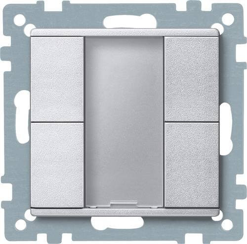 Merten KNX Drucktaster in Silber - Bild 1