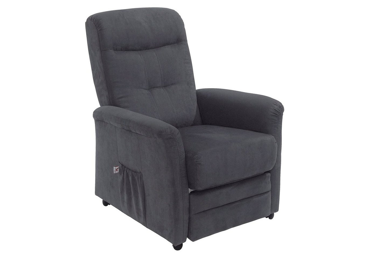 sit&more TV-Sessel Charlie mit manueller oder elektrischer Relaxfunktion, elektrischer Fußstütze, Rückenlehne und Aufstehhilfe - Bild 1