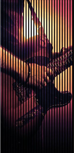 FN Acustico Akustikplatte Riff 1 in Bunt, Material PET und MDF, B/H: 113,3 x 240 cm, Tiefe: 1,9 cm - Bild 1