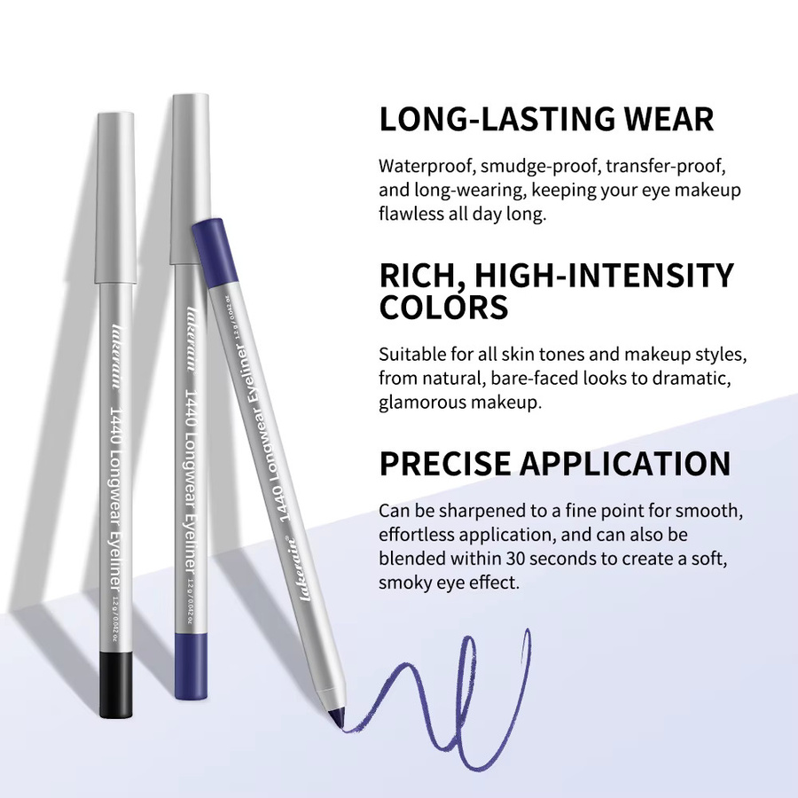 ibcccndc 2 in 1 Eyeliner- und Lipliner, wasserfest, Damen - Bild 2