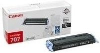 Canon Toner 707 Schwarz für Laserdrucker mit einer Kapazität von 2.500 Seiten - Bild 1