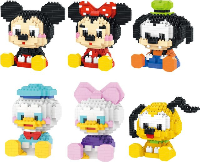 Disney Mickey Minnie Mickey Mouse Bausteine, Montagespielzeug - Bild 1