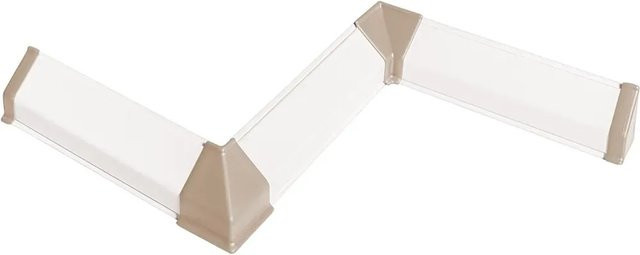Kaindl Zubehörset für Wandabschlussleiste Cappuccino 0130 in Beige - Bild 1