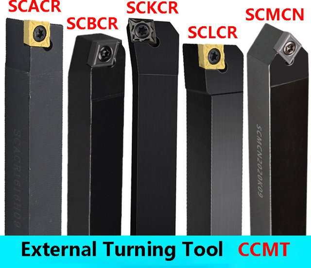 LIHAOPING Externe Drehmeißel für CNC-Drehmaschinen mit CCMT-Einsätzen - Bild 1