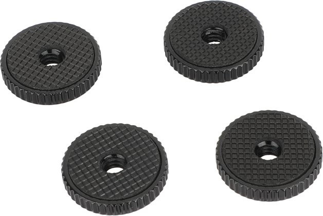 HDRig Schraube mit 1/4"-20 Innengewinde und Feststellknopf in Schwarz für Mikrofon, Kugelkopf und Stativ als Fotografie Zubehör - Bild 1