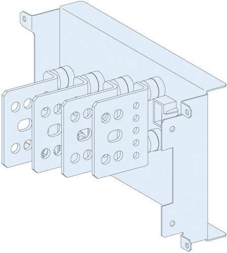 Schneider Electric LVS04430 PrismaSeT-P Anschlussverlängerung ohne Verbindung für ComPacT NSX/NSX Vigi 100-250, 4-polig, horizontal, grau - Bild 1