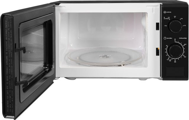 Exquisit Solo-Mikrowelle MW900-030 in Schwarz - Bild 1