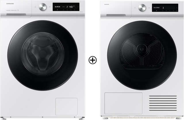 Samsung Waschmaschinen-Trockner-Set QuickDrive Frontlader in White, B/T/H: 60 x 60 x 85 cm - Bild 1