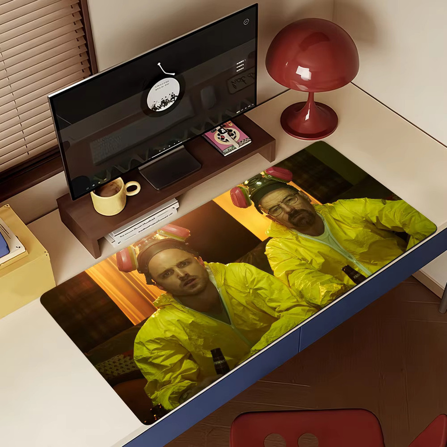 Breaking Bad Mauspad Multicolor rutschfeste Gamer Schreibtischunterlage für Laptop und Büro in Großformat - Bild 4
