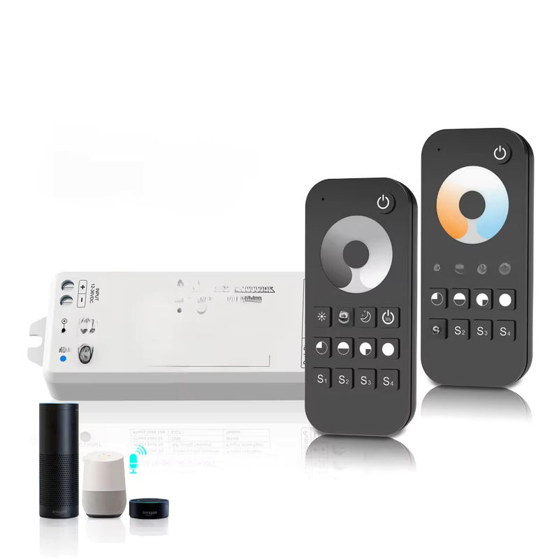 Tuya Smart LED Streifen Controller für 12V 24V mit WLAN und RF Remote, CCT Dimmer kompatibel mit Alexa und Yandex Alice - Bild 5