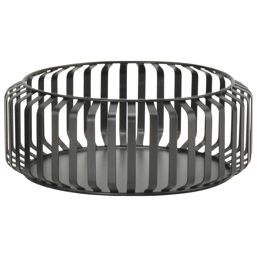 Mömax Dekoschale Jana Schwarz aus Metall, Durchmesser: 21 cm, Höhe: 8 cm - Bild 2