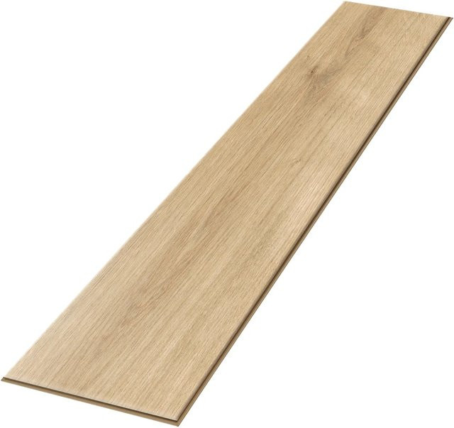 Egger Hybridboden Aquadura Westport Eiche Hell in Beige und Braun, B: 19,3 cm, T: 129,2 cm, H: 0,75 cm - Bild 1