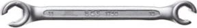 BGS Doppel-Ringschlüssel aus Chrom-Vanadium in Silber, SW 10 x 11 mm - Bild 1