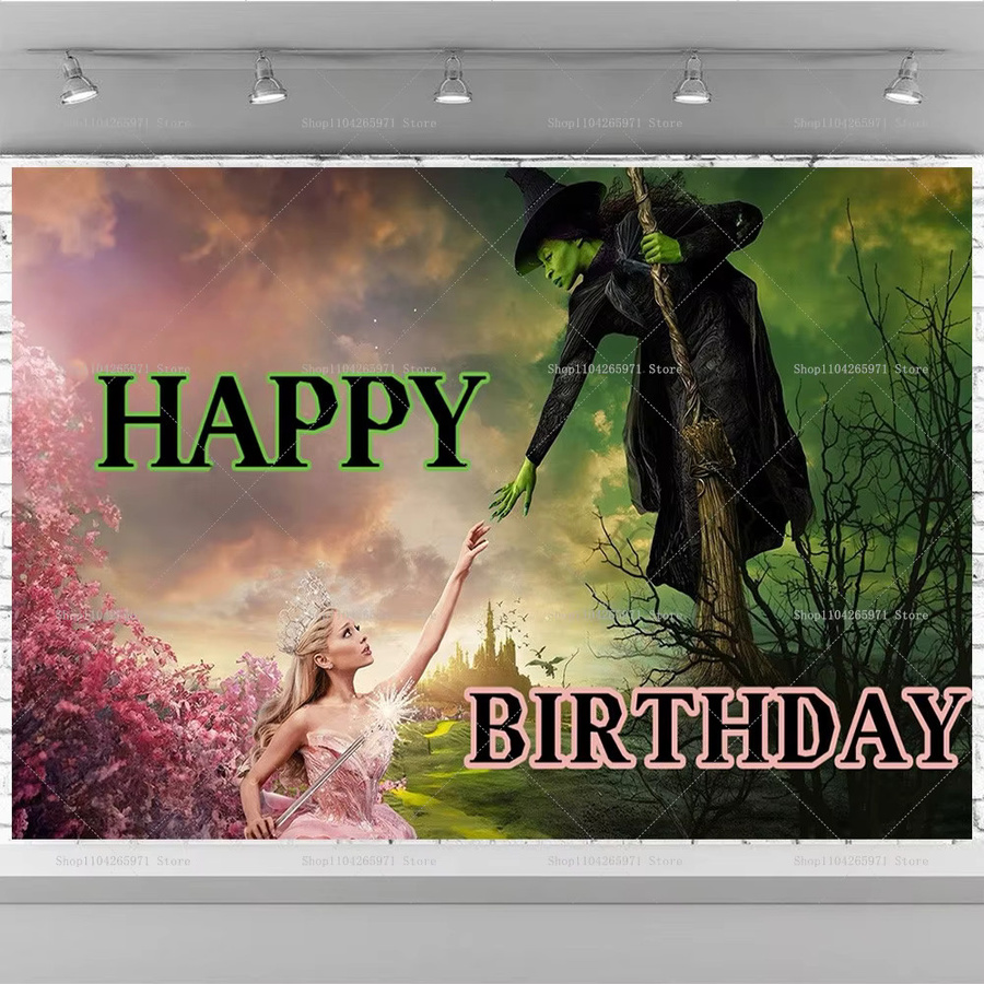 Magische Hexen-Kulisse als Deko-Banner für deine Geburtstagsparty, Mehrfarbig, B: 150 cm, H: 100 cm - Bild 2