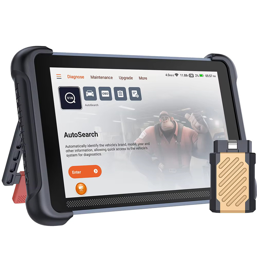 THINKCAR THINKSCAN 689BT CANFD DOIP OBD2-Diagnosetool in Schwarz mit 34 Reset-Funktionen, vollständiger System-ECU-Codierung und bidirektionalem Steuerungsscan - Bild 7