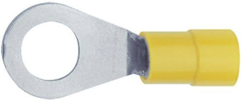 Klauke Ringkabelschuh teilisoliert transparent silber Querschnitt max. 0,40 mm² Loch-Ø 4,4 mm - Bild 1