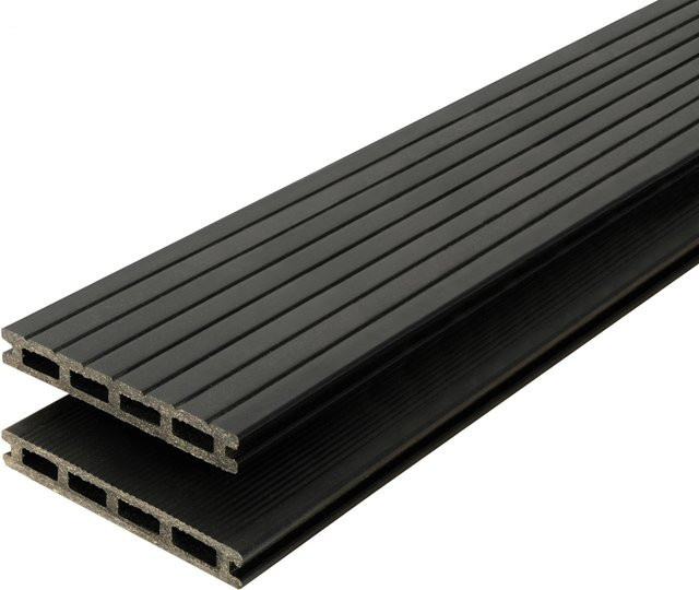 Kovalex Terrassendiele WPC Anthrazit Matt, B/H/L: 14,5 x 2 x 250 cm - Bild 1