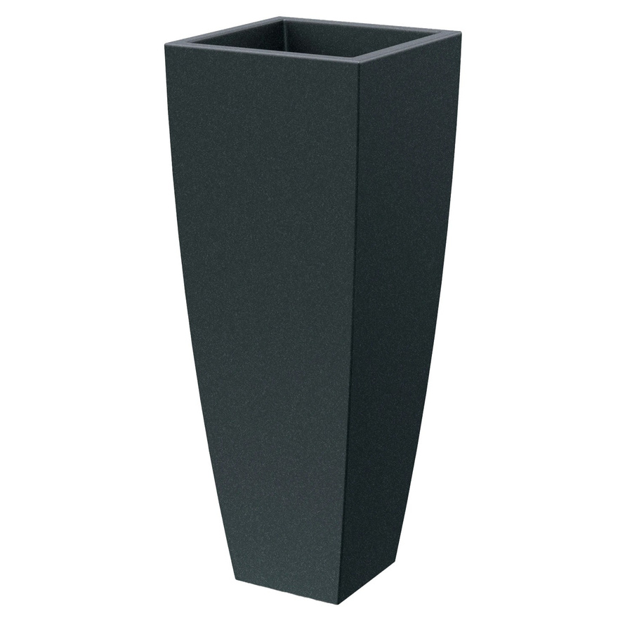 Prosperplast Blumentopf Mooda Square in Charcoal, Höhe: 100 cm, Breite: 40 cm, Tiefe: 40 cm - Bild 2