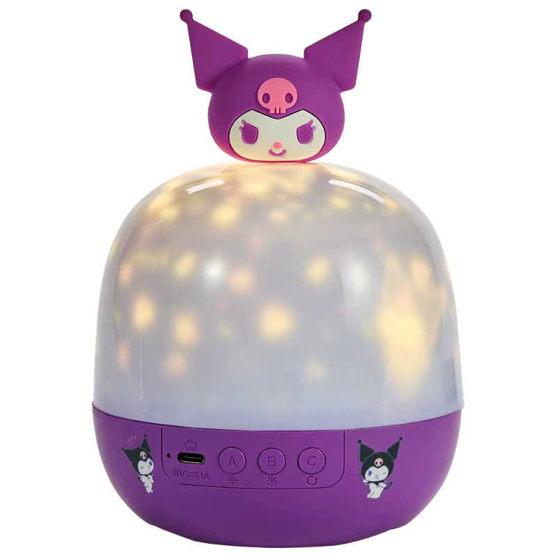 Bandai Kuromi Rotierender Sternenhimmel-Projektor mit Cinnamoroll-Muster als Kawaii Atmosphärenlicht und Geburtstagsgeschenk - Bild 5