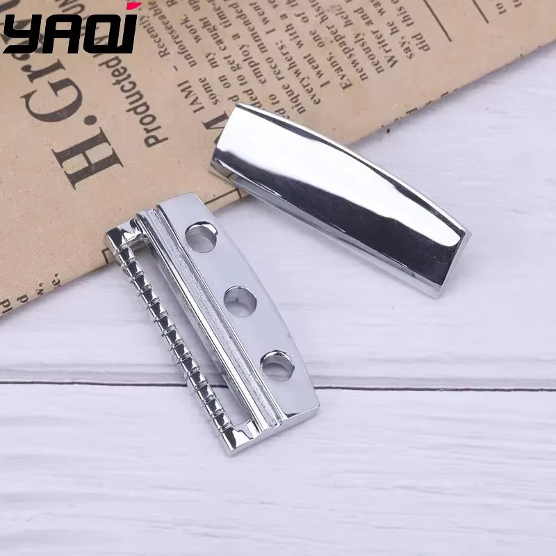 Yaqi Single Edge Sicherheitsrasierer Kopf, Chrom, Herren - Bild 3