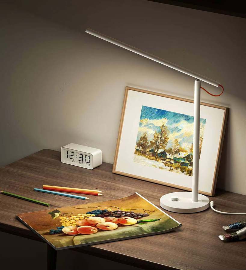 MIJIA Tischlampe 1S Verbesserte Version mit Ra95 Farbwiedergabeindex, faltbare Schreibtischleuchte mit Augenschutz und Sprachsteuerung - Bild 2
