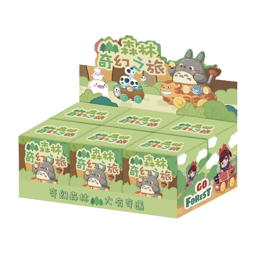 52TOYS Hayao Miyazaki Forest Fantasy Journey Blind Box, Schreibtisch-Dekofiguren - Bild 4