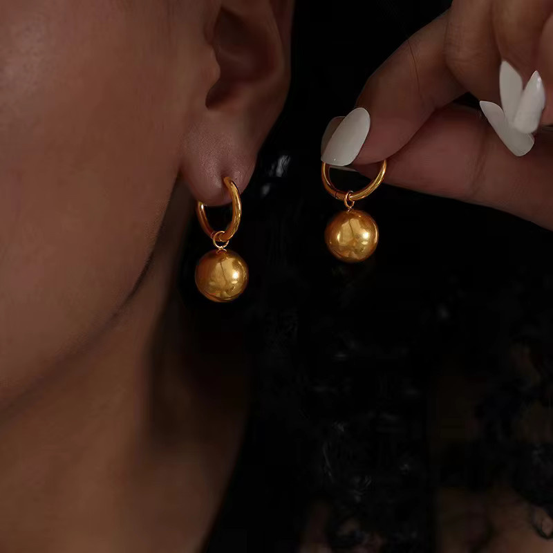 EILIECK Schmuck-Set Edelstahl, Perle, Gold, Damen - Bild 4