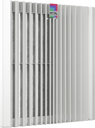 Rittal Blue e+ Austrittsfilter SK 3243.400 in Blau und Grau, B/H/T: 32,3 x 32,3 x 4,47 cm - Bild 1