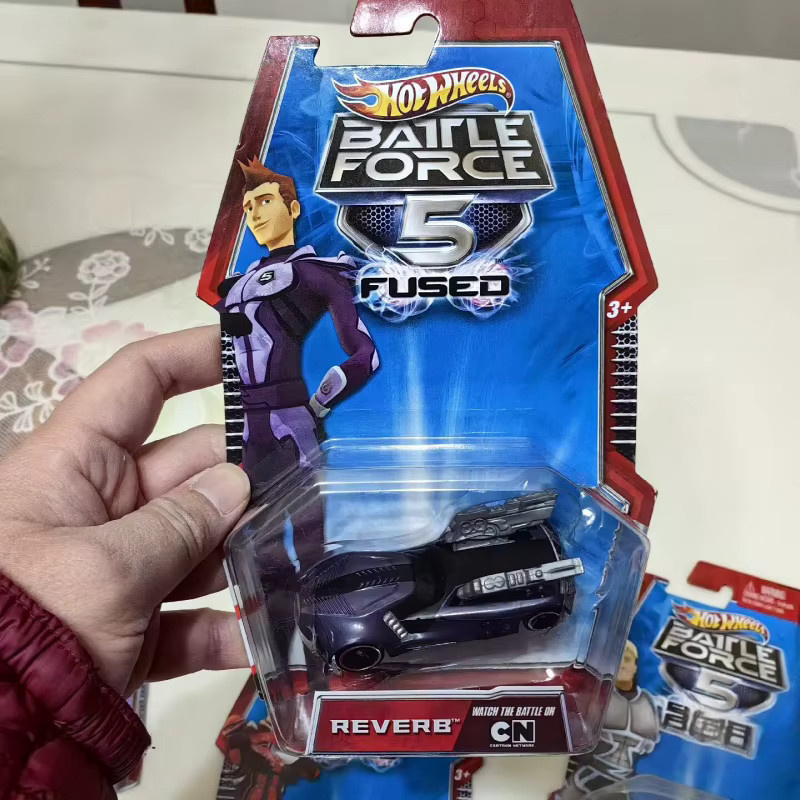 Hot Wheels Original Anime Force 5 Gearslammer Syfurious Saber Reverb Buster Tank, Fahrzeuge - Bild 2