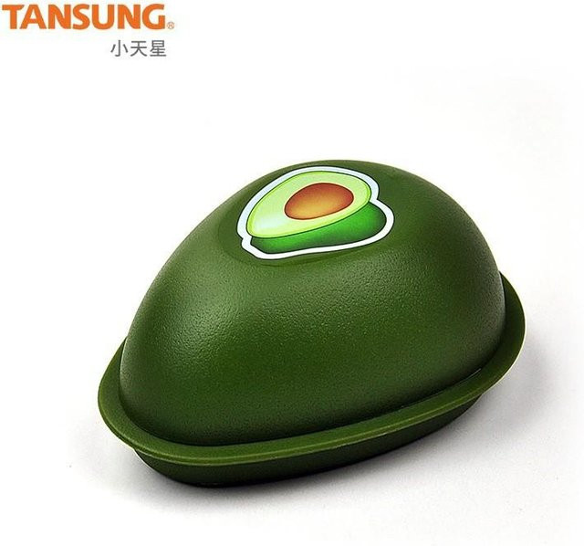 Elestagequipment Lebensmittelversiegelungsbox Set aus Kunststoff für Avocado, Zwiebel und Tomate in Grau und Grün - Bild 1