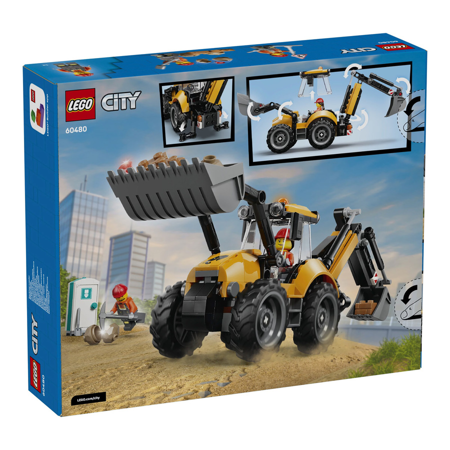 LEGO City Gelber Baggerlader Baufahrzeug ab 7 Jahren - Bild 5