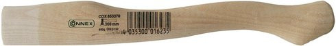 Connex Beilstiel aus Holz in Beige, Länge: 36 cm - Bild 1
