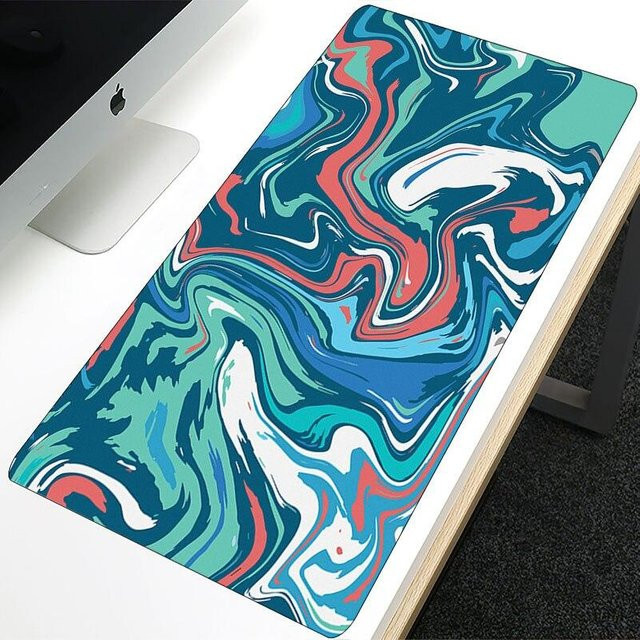 MARKET-3 Strata Anime Mauspad für Computer und Laptop, Mehrfarbig, B/T: 29,0 x 25,0 cm, Höhe: 0,2 cm - Bild 1
