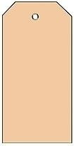HERMA Anhängezettel aus Papier, Braun, B/H: 90 x 45 mm, 1000 Stück - Bild 1