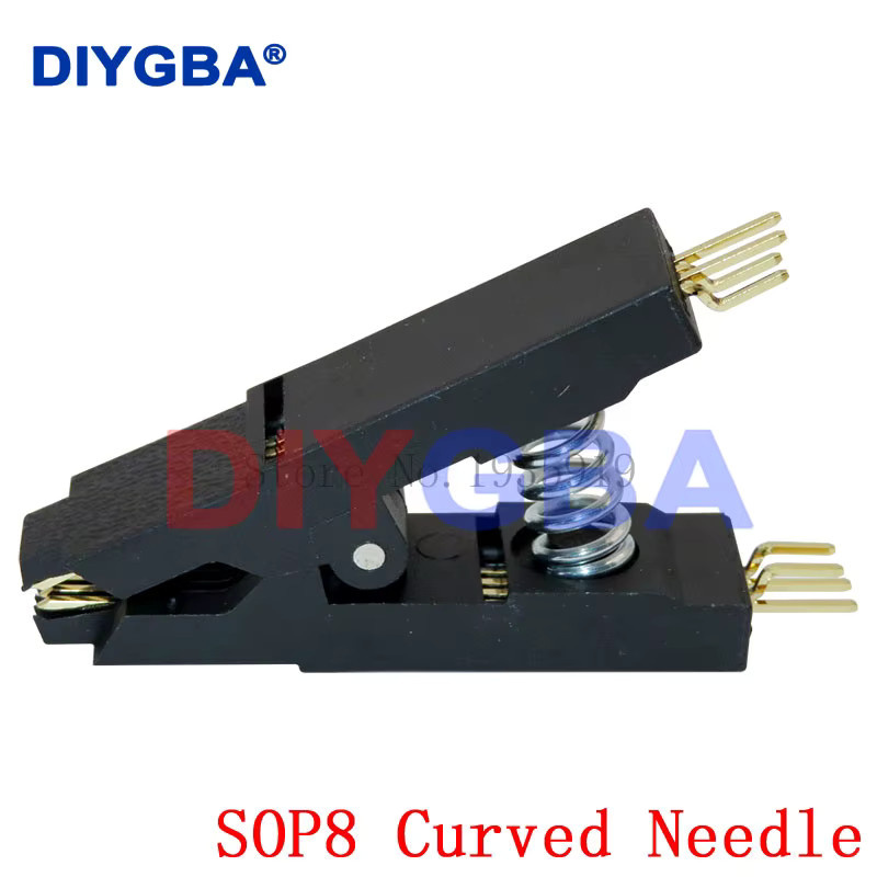 DNIGEF IC-Testklemme für SOP8 SOIC8 DIP8 und SOP16 SOIC16 DIP16 in Schwarz - Bild 2