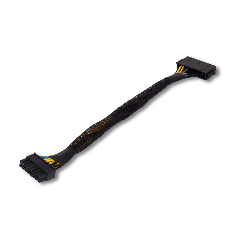 SPEEDIER ATX 24-Pin auf 16-Pin Adapter Stromkabel Schwarz, Länge: 30 cm, geeignet für Fujitsu Siemens Maschinen - Bild 2