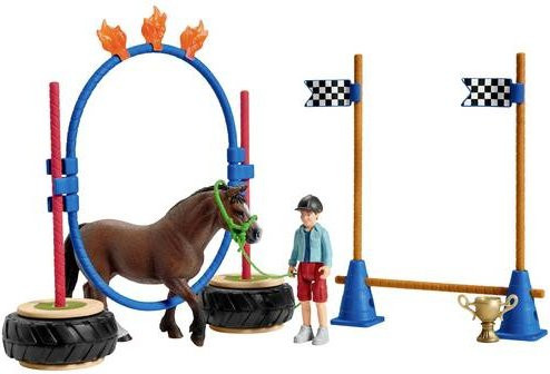 Schleich Farm World Pony Agility Rennen Spielfiguren-Set - Bild 2