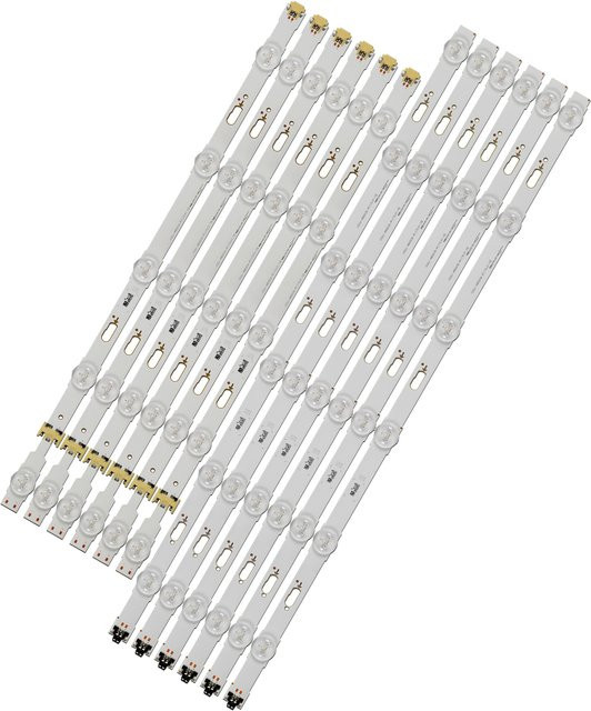 PMALLJF LED-Hintergrundbeleuchtungsstreifen in Weiß für V5DU-480DCA-R1 V5DU-480DCB-R1 und UE48JU6400K UE48JU6740 UE48JU6742 UE48JU6745 UE48JU7500T - Bild 1