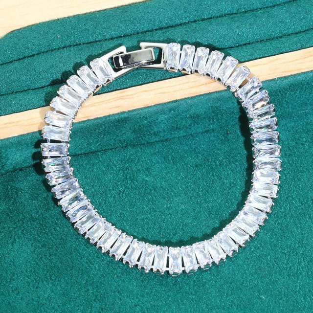 YIRAN Armband, Kupfer, Zirkonia, blue, Damen - Bild 1
