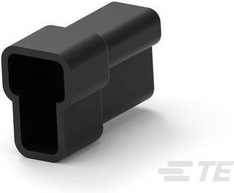 TE Connectivity 480116-3 Kunststoff Stecker in Schwarz - Bild 1