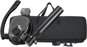 VEVOR Scuba Tank Tauchtank mit Schnorchelmaske und Pumpe, 0,5 l, für Unterwassererkundungen - Bild 1