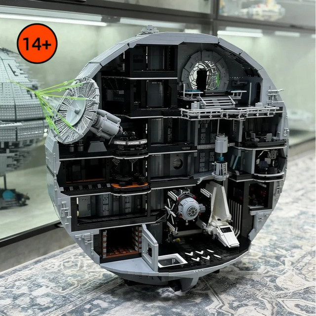 Hot Toys Weltraum Großes Raumschiff-Modell, Bausteine, 9023 Teile, ab 14 Jahren - Bild 1