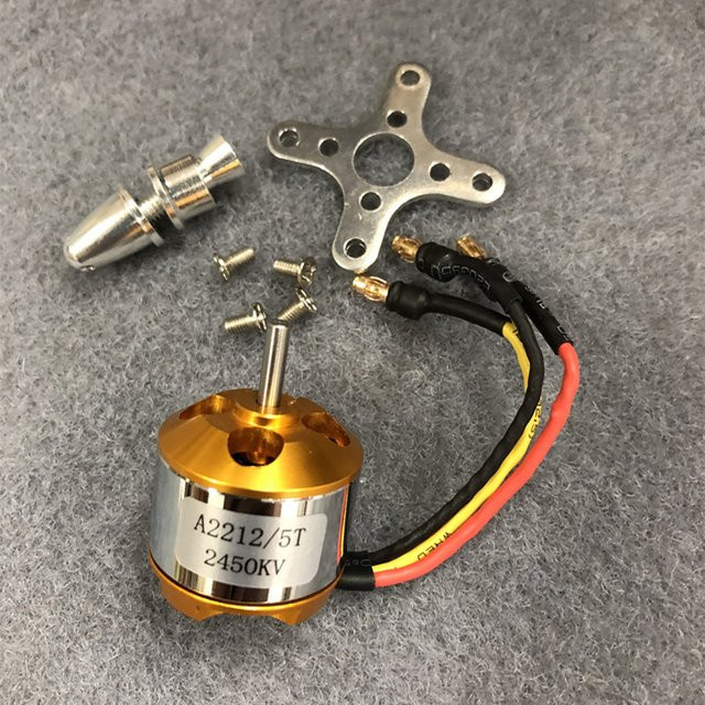 Real Hawk Bürstenloser Motor A2212, 1-teiliges Set, Metall, Bunt / Mehrfarbig - Bild 1
