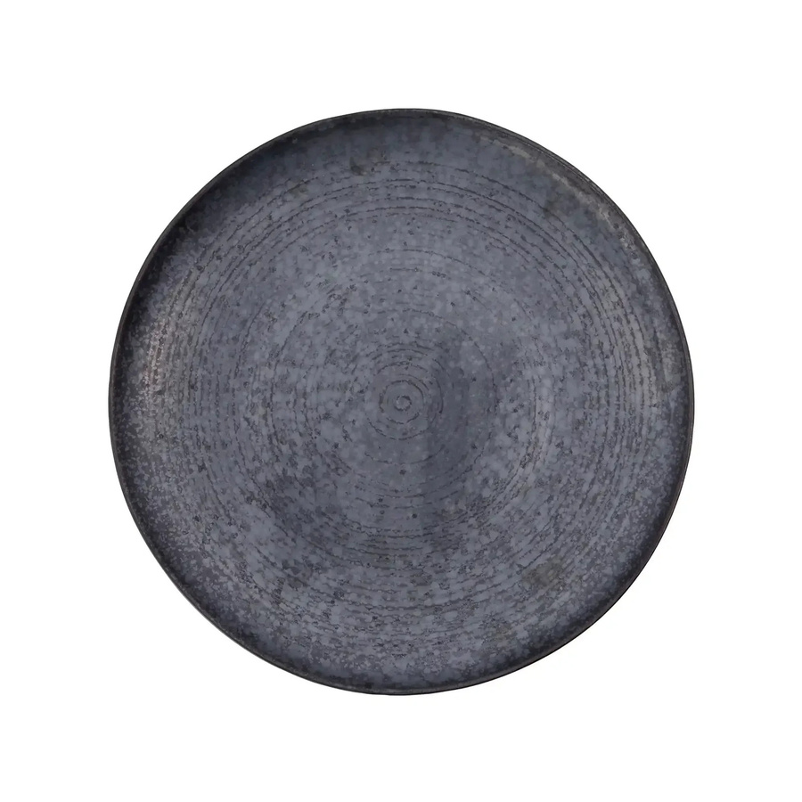 House Doctor Schale Pion in Schwarz Braun Durchmesser: 36 cm - Bild 1